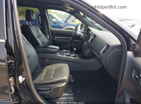 1C4RDJDG7LC432810 2020 DODGE DURANGO Black Widok wnętrza z przodu