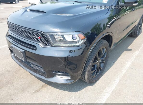 1C4RDJDG7LC432810 2020 DODGE DURANGO Black Widok z przodu