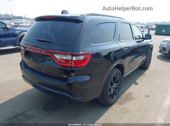 1C4RDJDG7LC432810 2020 DODGE DURANGO Black Tył prawy