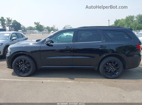 1C4RDJDG7LC432810 2020 DODGE DURANGO Black Widok wnętrza 360 stopni