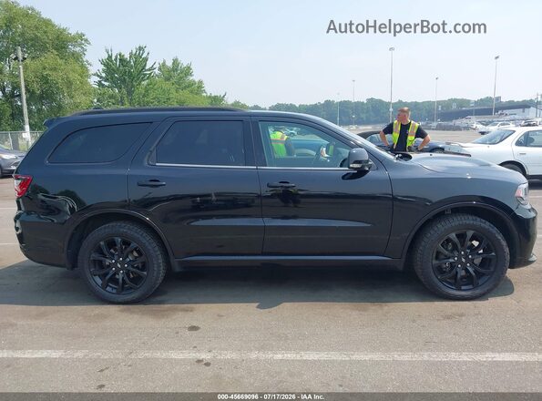1C4RDJDG7LC432810 2020 DODGE DURANGO Black Widok wnętrza z tyłu