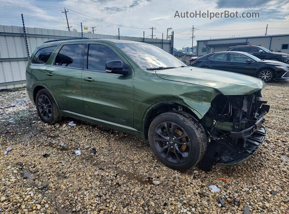 1C4RDJDG7MC683358 2021 DODGE DURANGO Green Առջևի աջ