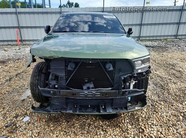 1C4RDJDG7MC683358 2021 DODGE DURANGO Green Դիմացի տեսք