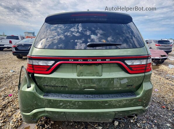1C4RDJDG7MC683358 2021 DODGE DURANGO Green Հետևի տեսք