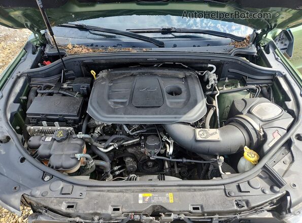 1C4RDJDG7MC683358 2021 DODGE DURANGO Green Շարժիչի բաժամունքի տեսք