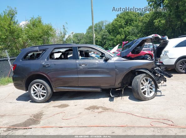 1C4RDJDG7MC697020 2021 DODGE DURANGO Gray Rear interior view