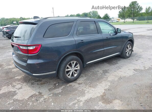 1C4RDJDG8GC460153 2016 DODGE DURANGO Gray Tył prawy