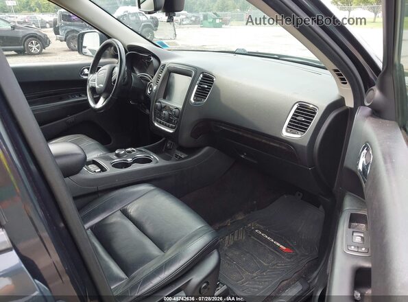 1C4RDJDG8GC460153 2016 DODGE DURANGO Gray Widok wnętrza z przodu