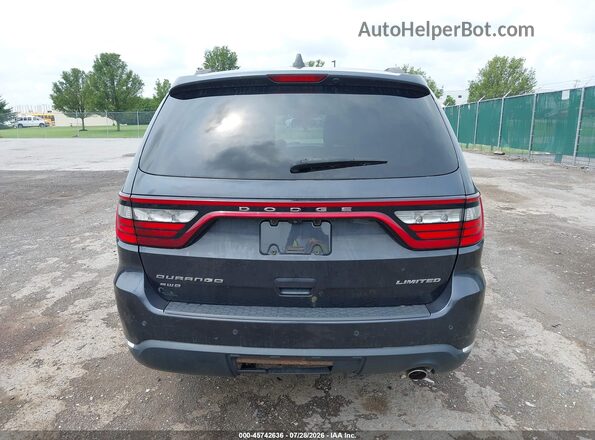 1C4RDJDG8GC460153 2016 DODGE DURANGO Gray 