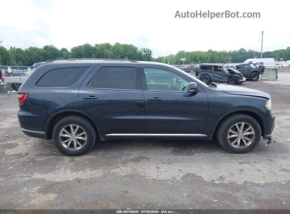 1C4RDJDG8GC460153 2016 DODGE DURANGO Gray Widok wnętrza z tyłu