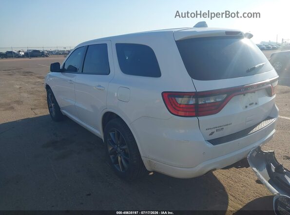 1C4RDJDG8JC242270 2018 DODGE DURANGO Белый Задняя левая четверть