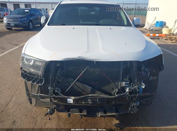 1C4RDJDG8JC242270 2018 DODGE DURANGO Белый Вид спереди