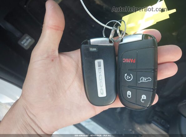 1C4RDJDG8JC242270 2018 DODGE DURANGO Белый Вид панели приборов