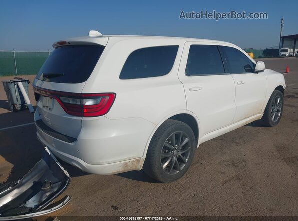 1C4RDJDG8JC242270 2018 DODGE DURANGO Белый Задняя правая четверть