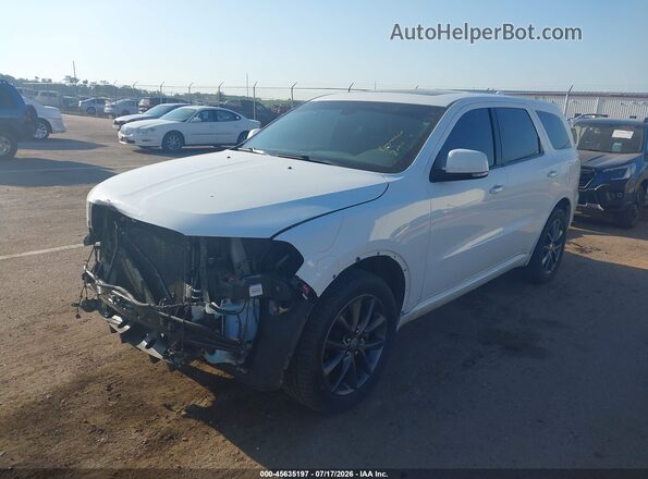 1C4RDJDG8JC242270 2018 DODGE DURANGO Белый Передняя левая четверть