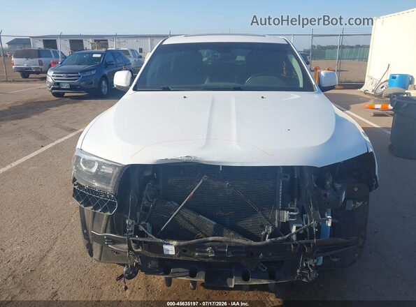 1C4RDJDG8JC242270 2018 DODGE DURANGO Белый Вид щитка приборов