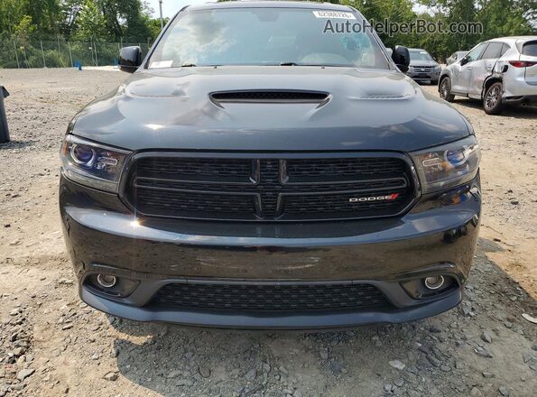 1C4RDJDG8JC486534 2018 DODGE DURANGO Черный Вид спереди