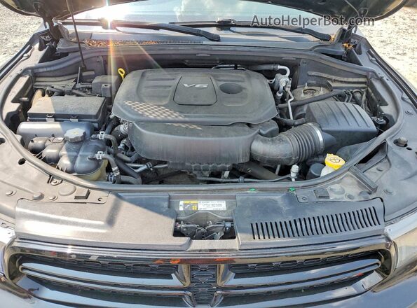 1C4RDJDG8JC486534 2018 DODGE DURANGO Черный Вид подкапотного пространства