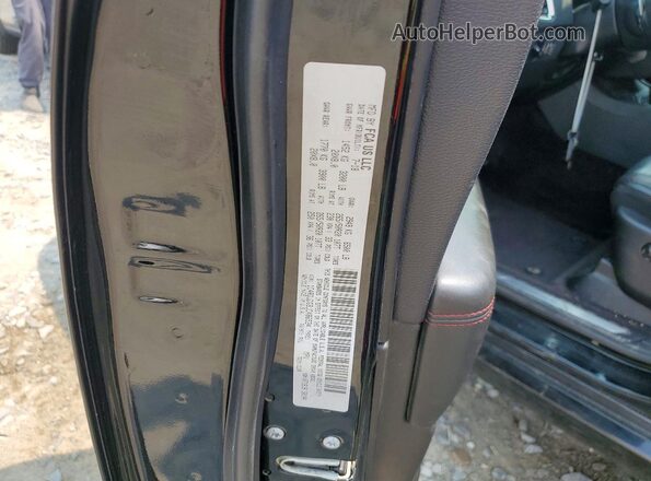 1C4RDJDG8JC486534 2018 DODGE DURANGO Черный Вид наклейки с VIN-кодом