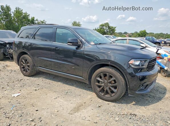 1C4RDJDG8JC486534 2018 DODGE DURANGO Черный Передняя правая четверть