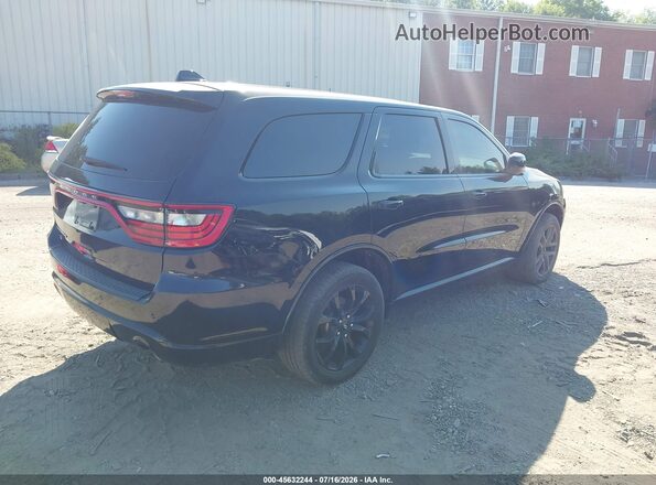 1C4RDJDG8KC582763 2019 DODGE DURANGO Черный Задняя правая четверть
