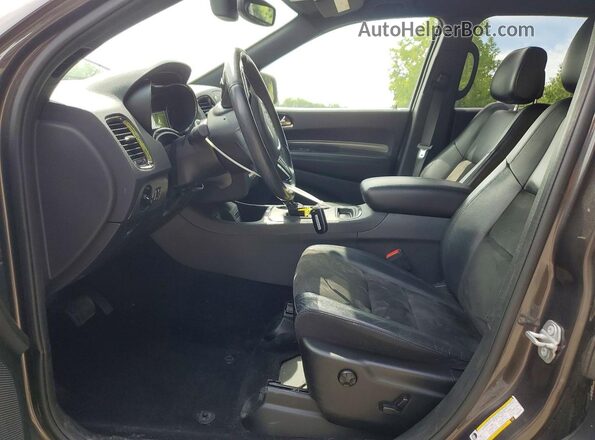 1C4RDJDG8LC222751 2020 DODGE DURANGO Gray Вид салону спереду