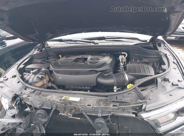 1C4RDJDG8MC579266 2021 DODGE DURANGO Серый Вид сзади