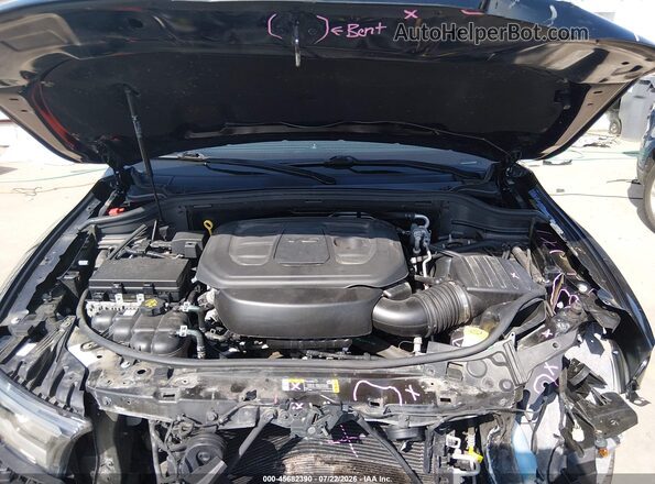 1C4RDJDG8MC694675 2021 DODGE DURANGO Black Вид ззаду