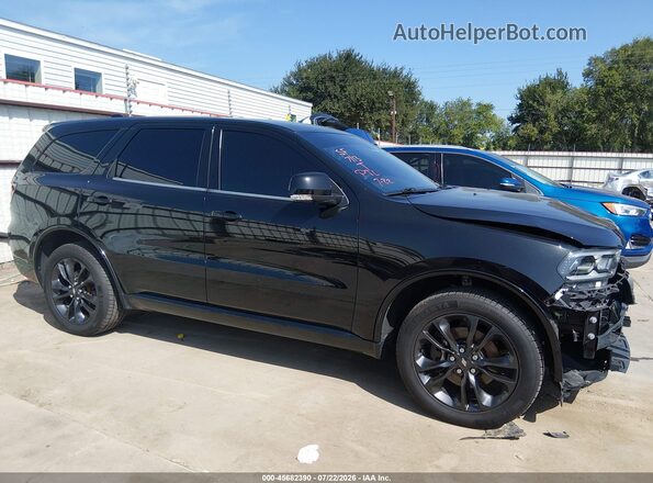 1C4RDJDG8MC694675 2021 DODGE DURANGO Black Панорамний вид салону 360°