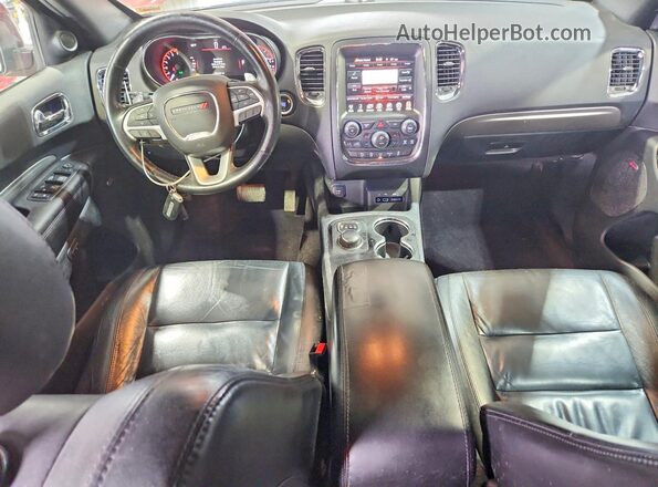 1C4RDJDG9HC619330 2017 DODGE DURANGO Red წინა პანელის ხედი