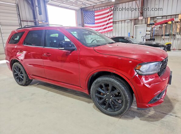 1C4RDJDG9HC619330 2017 DODGE DURANGO Red წინა მარჯვენა