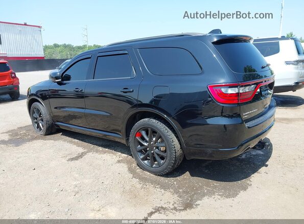 1C4RDJDG9HC834108 2017 DODGE DURANGO Черный Задняя левая четверть