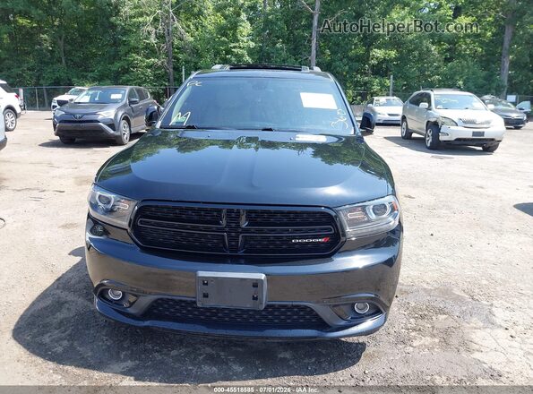 1C4RDJDG9HC834108 2017 DODGE DURANGO Черный Вид панели приборов