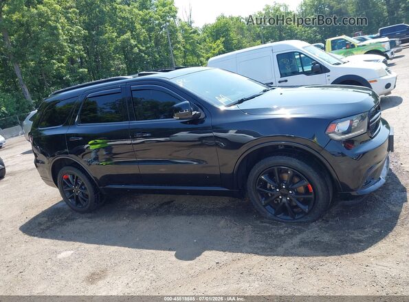 1C4RDJDG9HC834108 2017 DODGE DURANGO Черный Вид щитка приборов