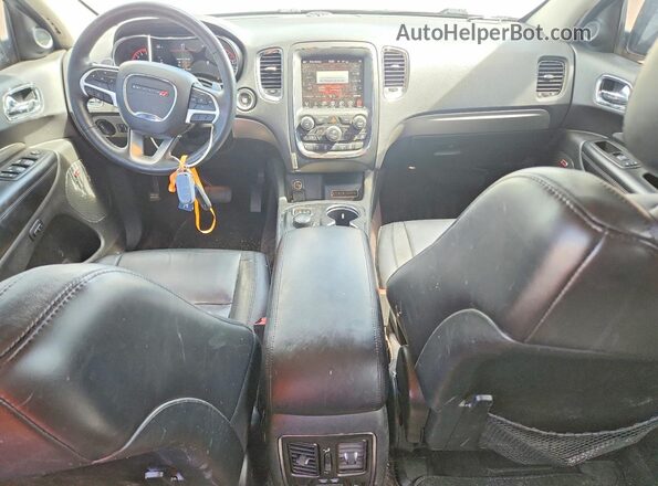 1C4RDJDG9HC898715 2017 DODGE DURANGO Черный Вид панели приборов