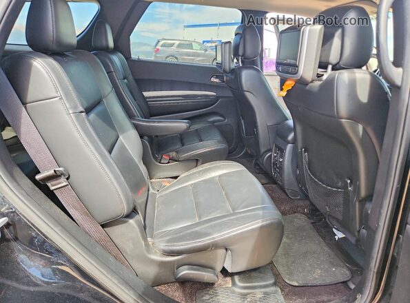 1C4RDJDG9HC898715 2017 DODGE DURANGO Черный Вид задней части салона