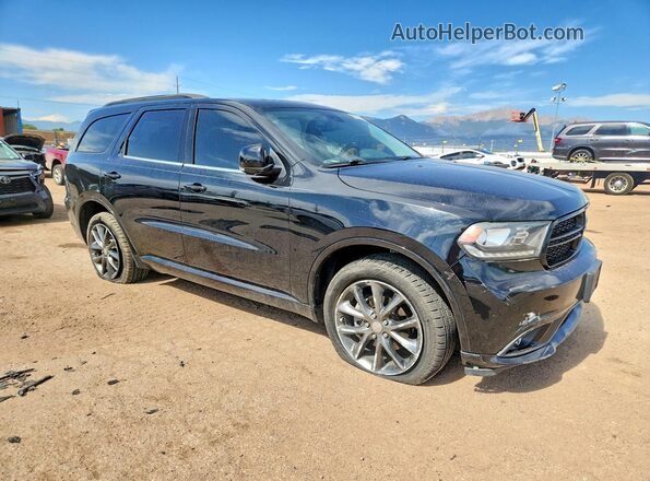 1C4RDJDG9HC898715 2017 DODGE DURANGO Черный Передняя правая четверть