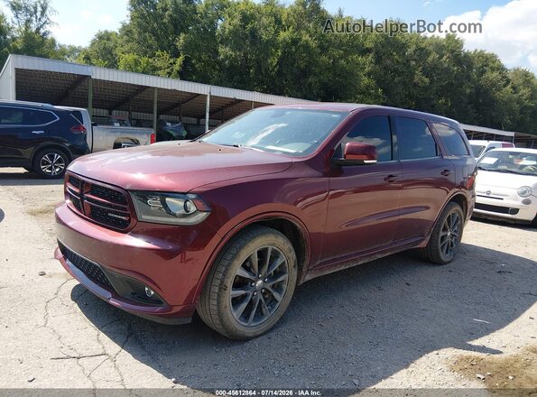 1C4RDJDG9HC917764 2017 DODGE DURANGO Red წინა მარცხენა ხედი სამი მეოთხედიდან