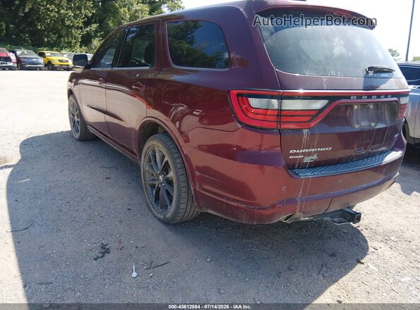 1C4RDJDG9HC917764 2017 DODGE DURANGO Red უკანა მარცხენა