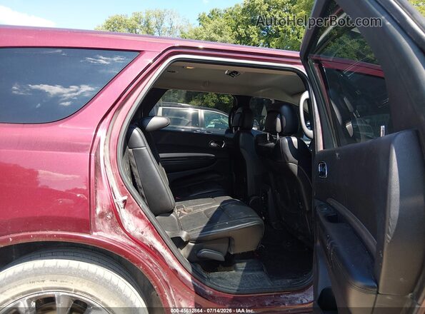 1C4RDJDG9HC917764 2017 DODGE DURANGO Red VIN კოდის სტიკერის ხედი