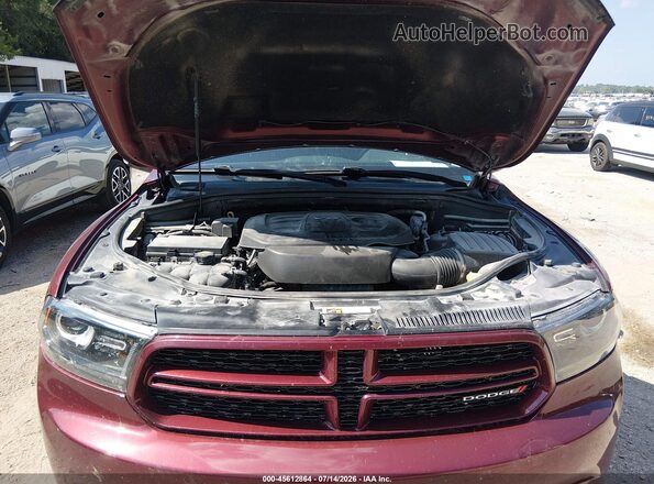 1C4RDJDG9HC917764 2017 DODGE DURANGO Red უკანა ხედი