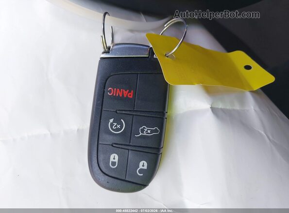 1C4RDJDG9JC115611 2018 DODGE DURANGO White Vista del salpicadero