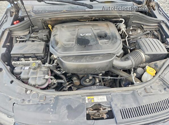 1C4RDJDG9JC271437 2018 DODGE DURANGO Charcoal Vista del compartimento del motor