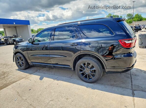 1C4RDJDG9JC341695 2018 DODGE DURANGO Black Հետևի ձախ