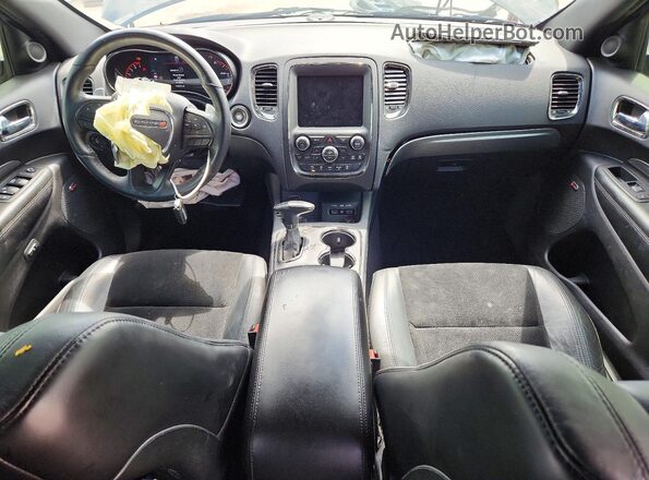1C4RDJDG9JC341695 2018 DODGE DURANGO Black Առջևի վահանակի տեսք