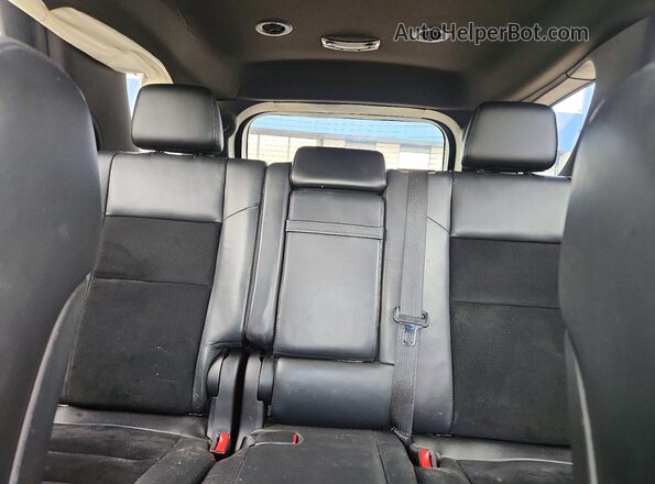 1C4RDJDG9JC341695 2018 DODGE DURANGO Black Հետևի նստատեղերի տեսք