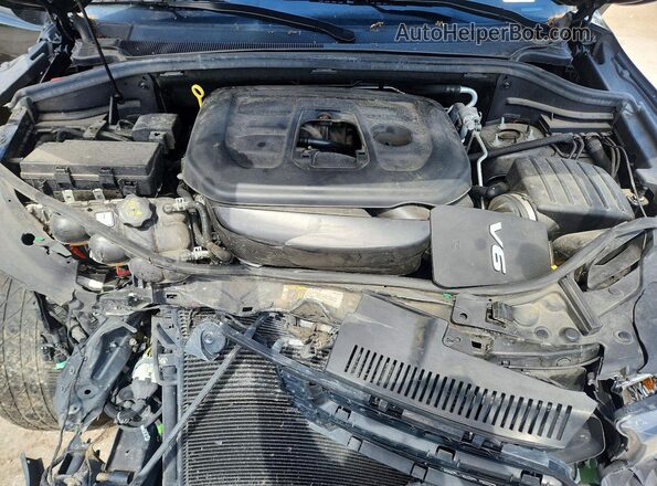 1C4RDJDG9JC341695 2018 DODGE DURANGO Black Շարժիչի բաժամունքի տեսք