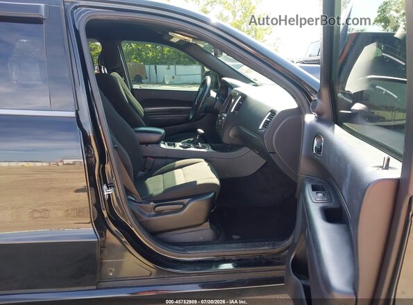 1C4RDJDG9KC598079 2019 DODGE DURANGO Black Front interior view