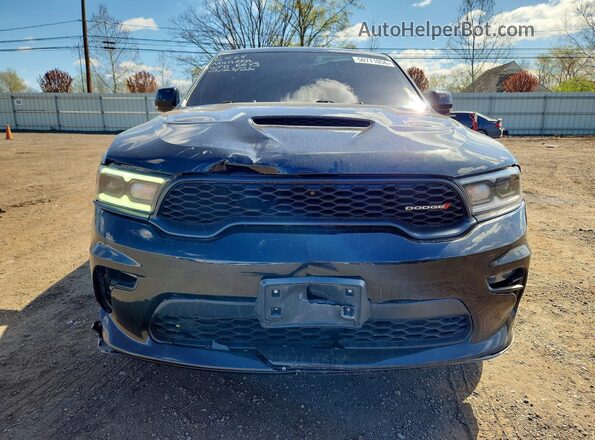 1C4RDJDG9MC764846 2021 DODGE DURANGO Black Դիմացի տեսք