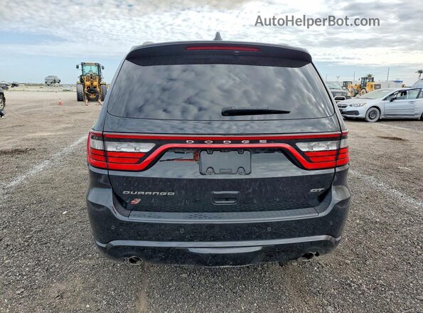 1C4RDJDG9PC636675 2023 DODGE DURANGO Black უკანა ხედი